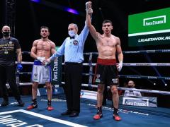 Боксер из Волгодонска Харитон Агрба победил в новогоднем турнире