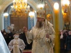 Глава Донской митрополии митрополит Меркурий совершил Божественную литургию в Кафедральном соборе Рождества Христова в Волгодонске