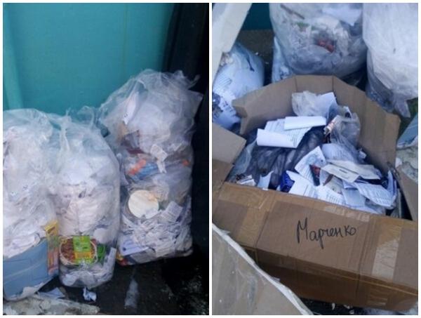 Предприниматели Волгодонска продолжают выбрасывать свой мусор в контейнеры жилых домов