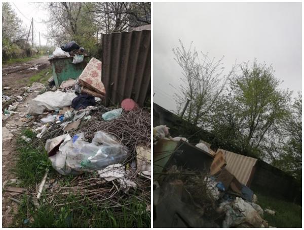 «Мы еле проехали на инвалидной коляске»: горожанка возмущена завалами мусора в одном из товариществ огородников Волгодонска