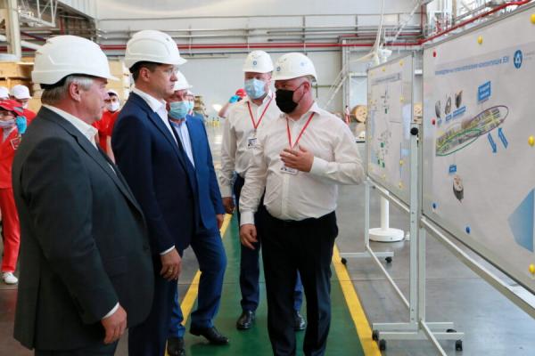 Вице-премьер Александр Новак и губернатор Ростовской области посетили предприятия Росатома в Волгодонске