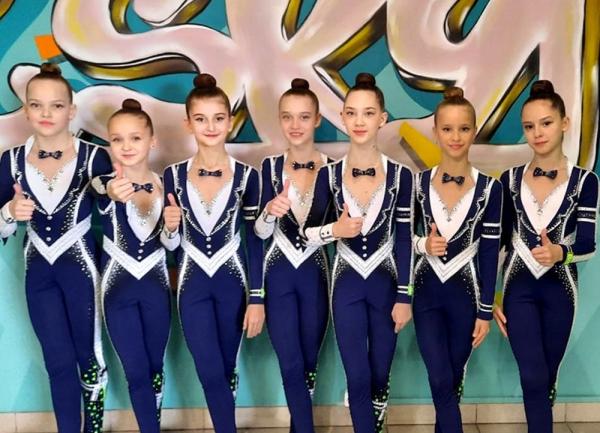 Юные волгодончанки завоевали два призовых места на турнире по эстетической гимнастике