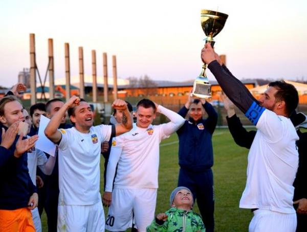 Футбольный клуб «Волгодонск» наградили в администрации города за победу в Первенстве Ростовской области по футболу