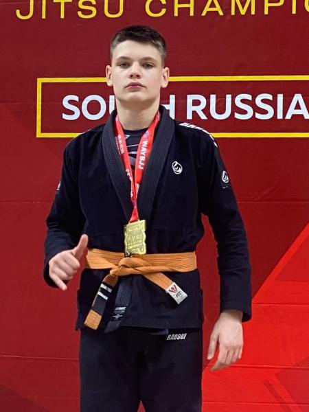 Юный волгодонец стал абсолютным чемпионом Южной России по бразильскому джиу джитсу
