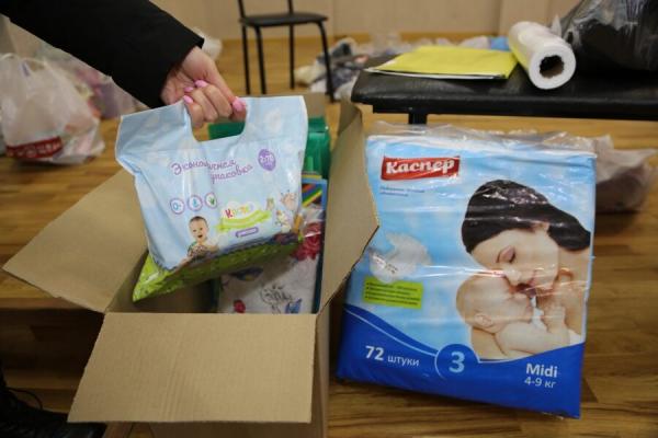 Детское питание и пластиковые боксы для доставки еды необходимы беженцам, приехавшим в Волгодонск