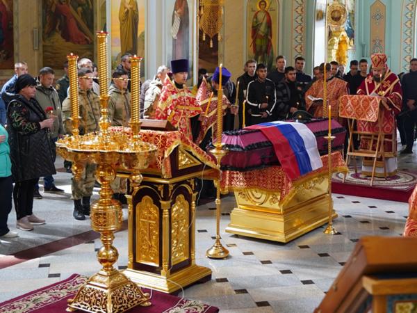В Волгодонске простились с 23-летним военнослужащим, погибшим при исполнении воинского долга