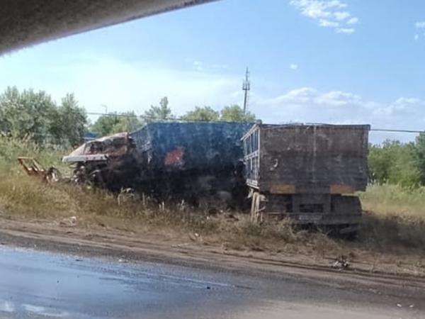 Водитель КамАЗа погиб, уходя от погони ГИБДД в новой части Волгодонска