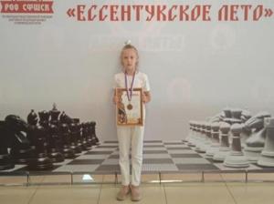 Юная шахматистка из Волгодонска завоевала бронзовую медаль на Этапе детского Кубка России