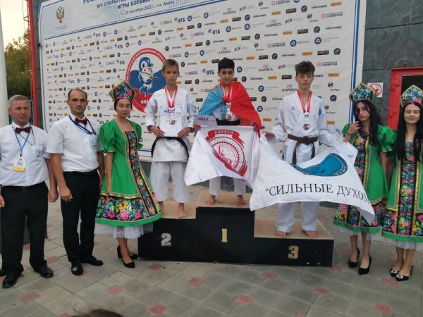Каратисты из Волгодонска завоевали три награды на Всероссийских юношеских играх боевых искусств