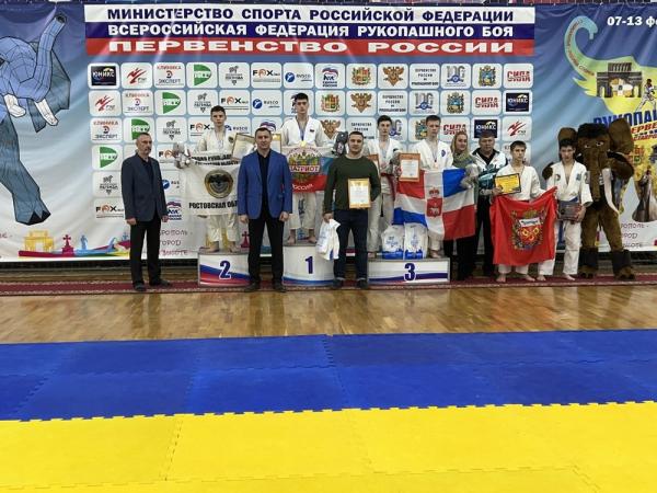 Волгодонцы завоевали пять наград на первенстве России по рукопашному бою