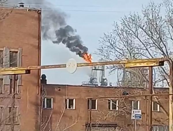 В Волгодонске горел один из цехов ВКДП