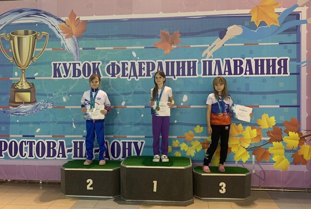 Семь наград завоевали волгодонские пловцы на Кубке городской федерации