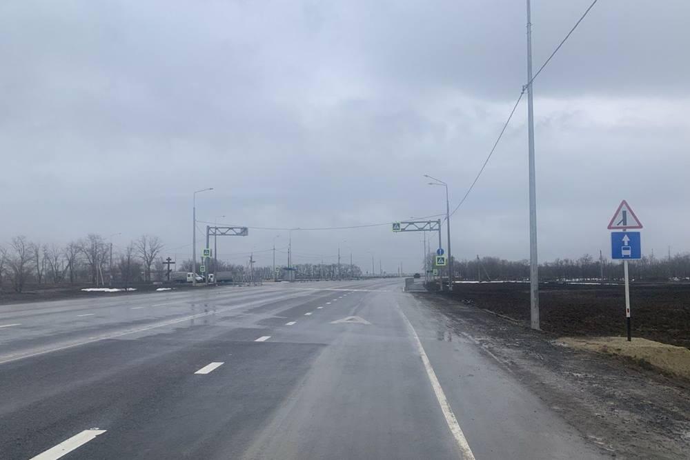 На год раньше завершили капремонт автодороги в обход Морозовска