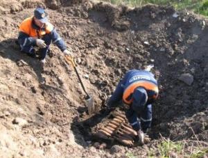 В Зимовниковском районе обнаружили боеприпасы времен ВОВ