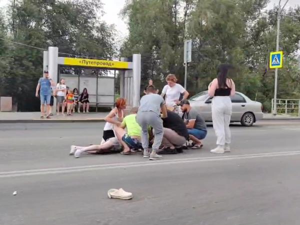 В Волгодонске водитель «Лады» сбил девочку с самокатом