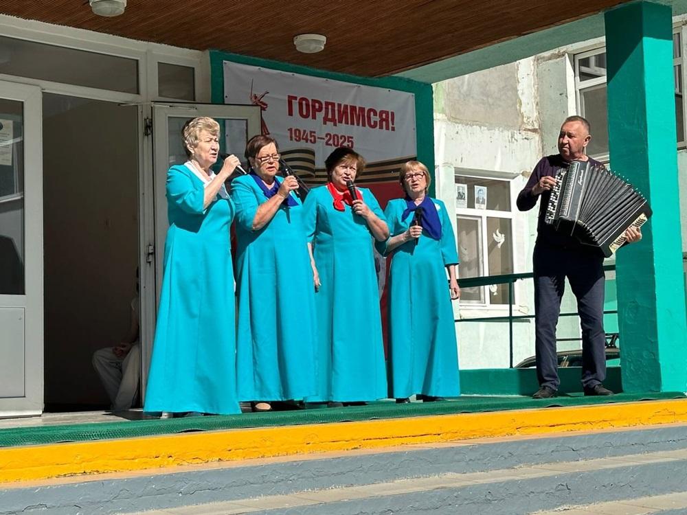 В Волгодонском округе №19 состоялось торжественное мероприятие в честь 80-летия победы в Великой Отечественной войне.