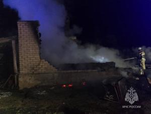 На пожаре в Цимлянском районе погиб 36-летний мужчина