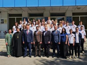 В Волгодонске открыли мемориальную доску в честь комиссара партизанского отряда Ивана Смолякова