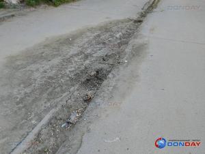 Жители Волгодонска возмущены состоянием ливневки на улице Ленина