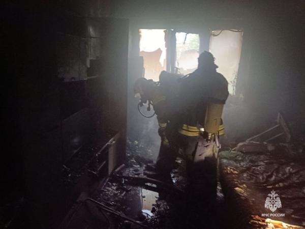 В Волгодонске при пожаре погиб 65-летний мужчина