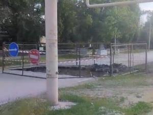В Волгодонске частично перекрыли улицу Советскую