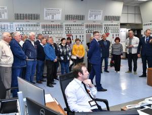 Ростовскую АЭС посетили строители, четверть века назад принимавшие участие в сооружении первого энергоблока