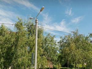 В Волгодонске возле школы №24 заработало освещение