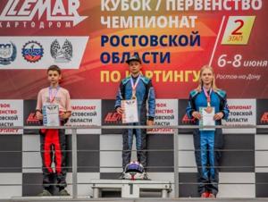 Волгодонские картингисты стали призерами чемпионата Ростовской области