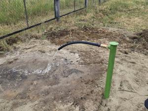 В Волгодонске на кладбище №3 провели водопровод
