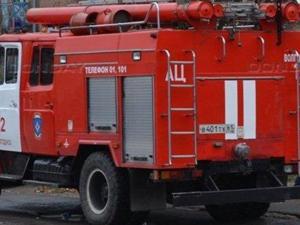 В Цимлянском районе горела база отдыха
