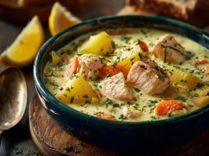 Сливочная уха от повара из Волгодонска: нежность и вкус