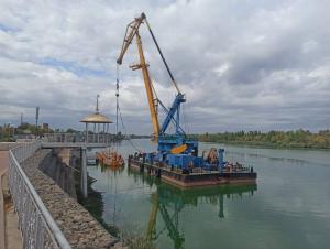 В станице Романовской появился плавучий причал