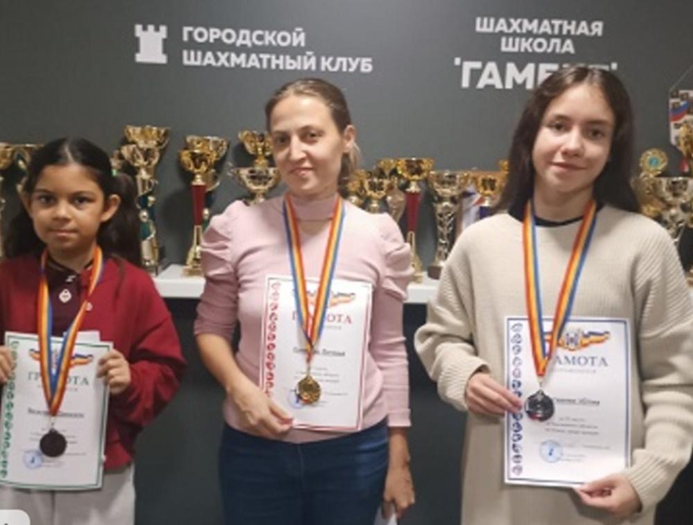 Волгодонские шахматистки победили на первенстве Ростовской области