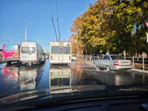 В Волгодонске затопило центр города