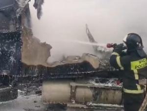 В Волгодонске горел грузовик: видео