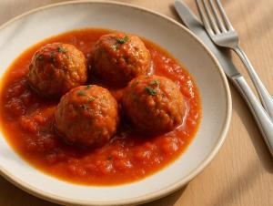 Повар из Волгодонска поделилась рецептом куриных тефтелек с кабачками в томатном соусе