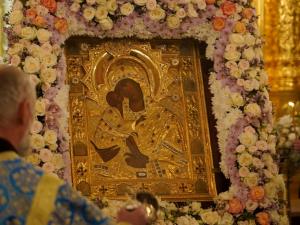 В Волгодонск привезли точный список Донской иконы Божией Матери