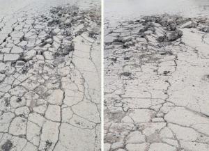 Большегрузы, нарушая правила, разрушают внутриквартальные проезды Волгодонска