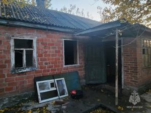 В Зимовниках при пожаре погибла 77-летняя женщина