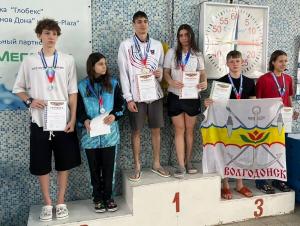 Новый рекорд города установил волгодонец на областных соревнованиях по плаванию