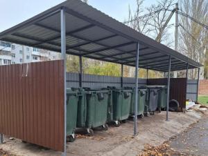 Благодаря инициативе горожан, в Волгодонске появились три новых контейнерных площадки