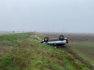 В Зимовниковском районе 20-летняя девушка пострадала в ДТП