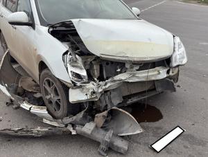 Две иномарки не разъехались на перекрестке в Зимовниковском районе