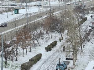 В Волгодонске 9 декабря пошел первый снег