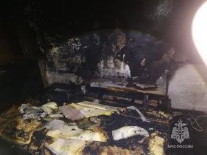 В Волгодонске 68-летний мужчина погиб при пожаре из-за сигареты