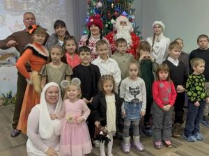 В 17 округе Волгодонска прошла новогодняя елка для детей из малообеспеченных семей