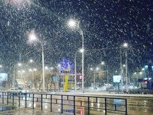 Мокрый снег ожидается в Волгодонске на первых январских выходных
