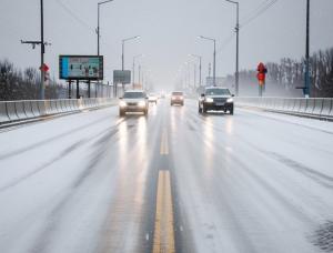 Водителей Волгодонска предупредили о снегопаде на трассе М-4 «Дон»
