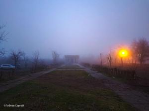 Цимлянск и Волгодонск утонули в тумане