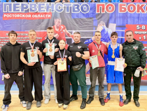 Волгодонские боксеры завоевали восемь наград на областном первенстве